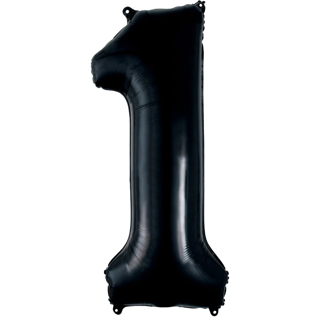 34" BLACK FOIL NUMBERS