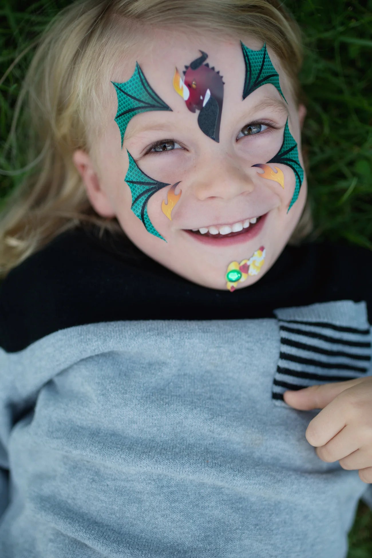 DRAGON FACE STICKERS