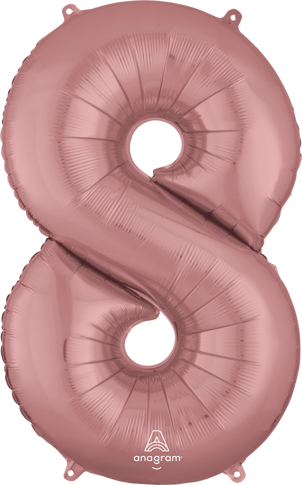 34" ROSE GOLD FOIL NUMBERS
