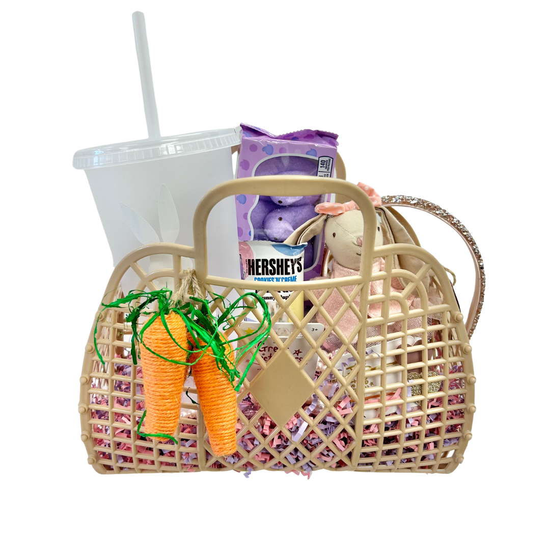 CLOVER THE BUNNY EASTER BASKET