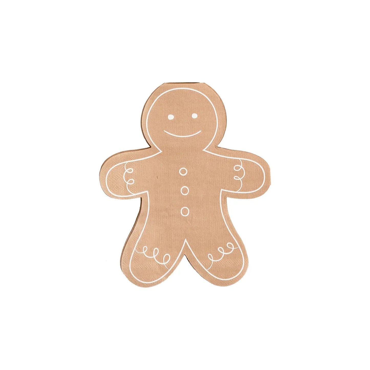 GINGERBREAD SHAPED NAPKIN