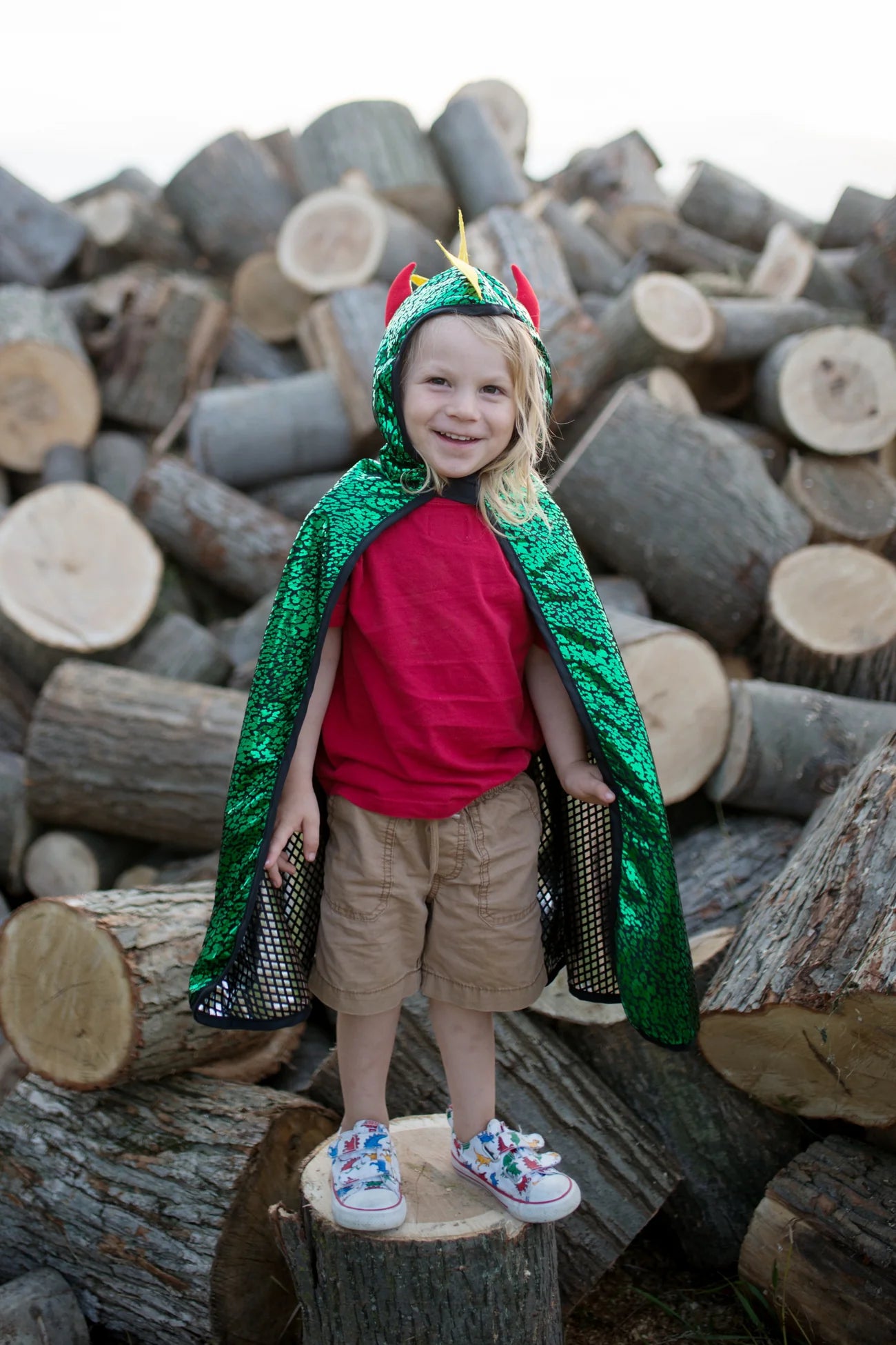 REVERSIBLE DRAGON KNIGHT CAPE