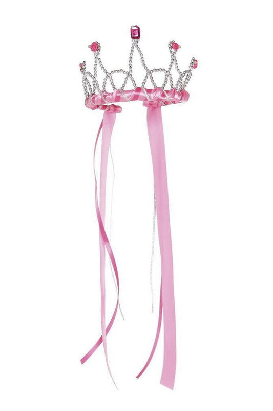 PINK RIBBON TIARA