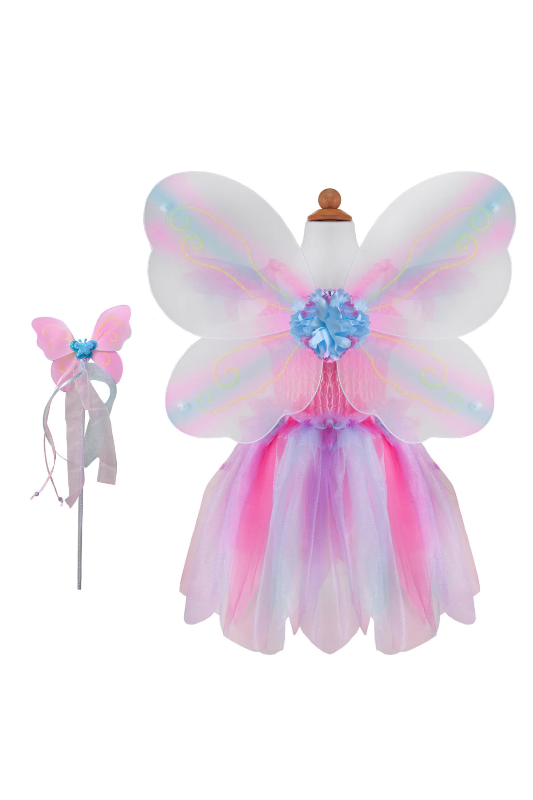 BUTTERFLY DRESS + WINGS + WAND