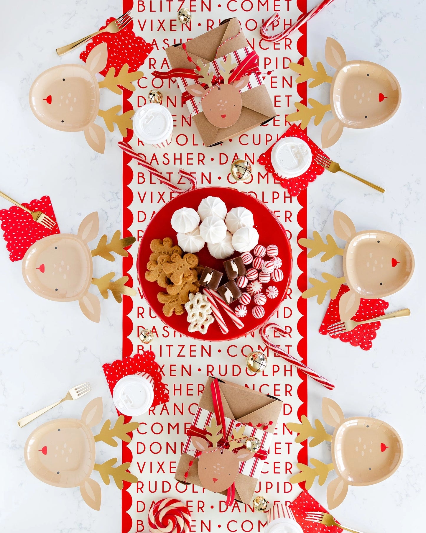 REINDEER PLATE
