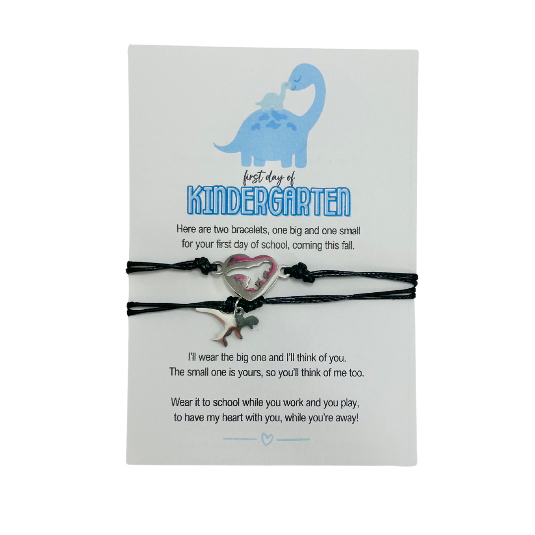FIRST DAY OF SCHOOL BRACELETS - DINO