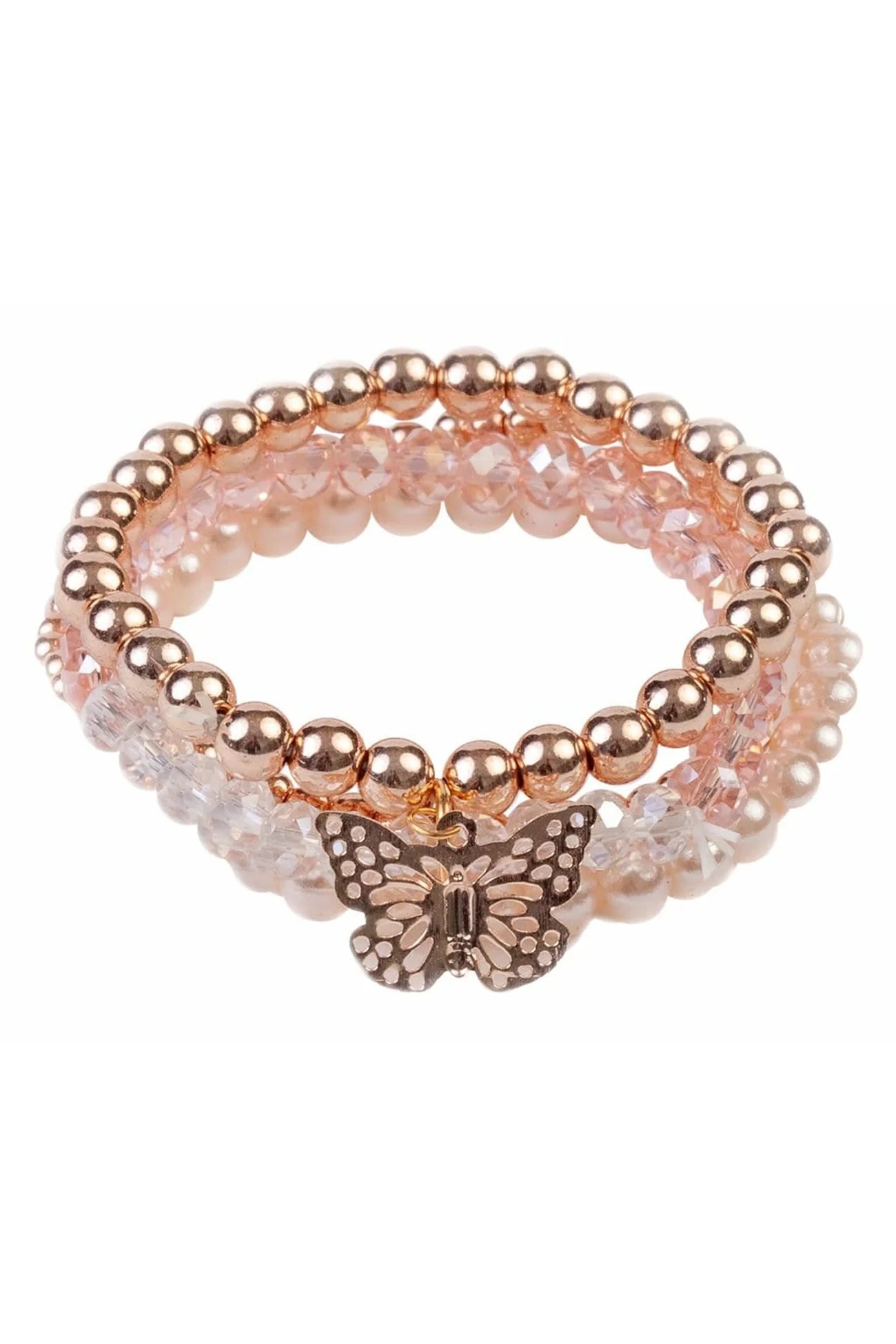 BLUSH CRUCH BRACELET SET