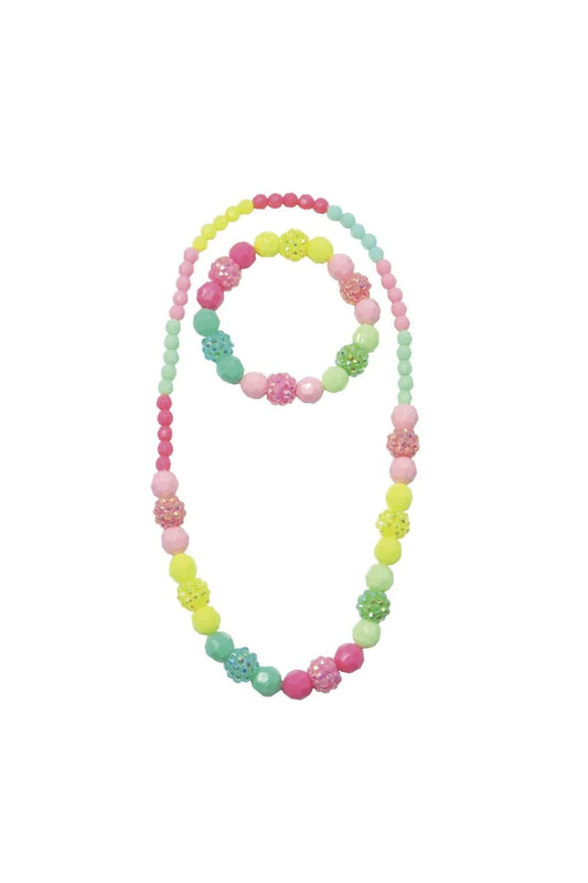 VIVIDLY VIBRANT BRACELET + NECKLACE SET
