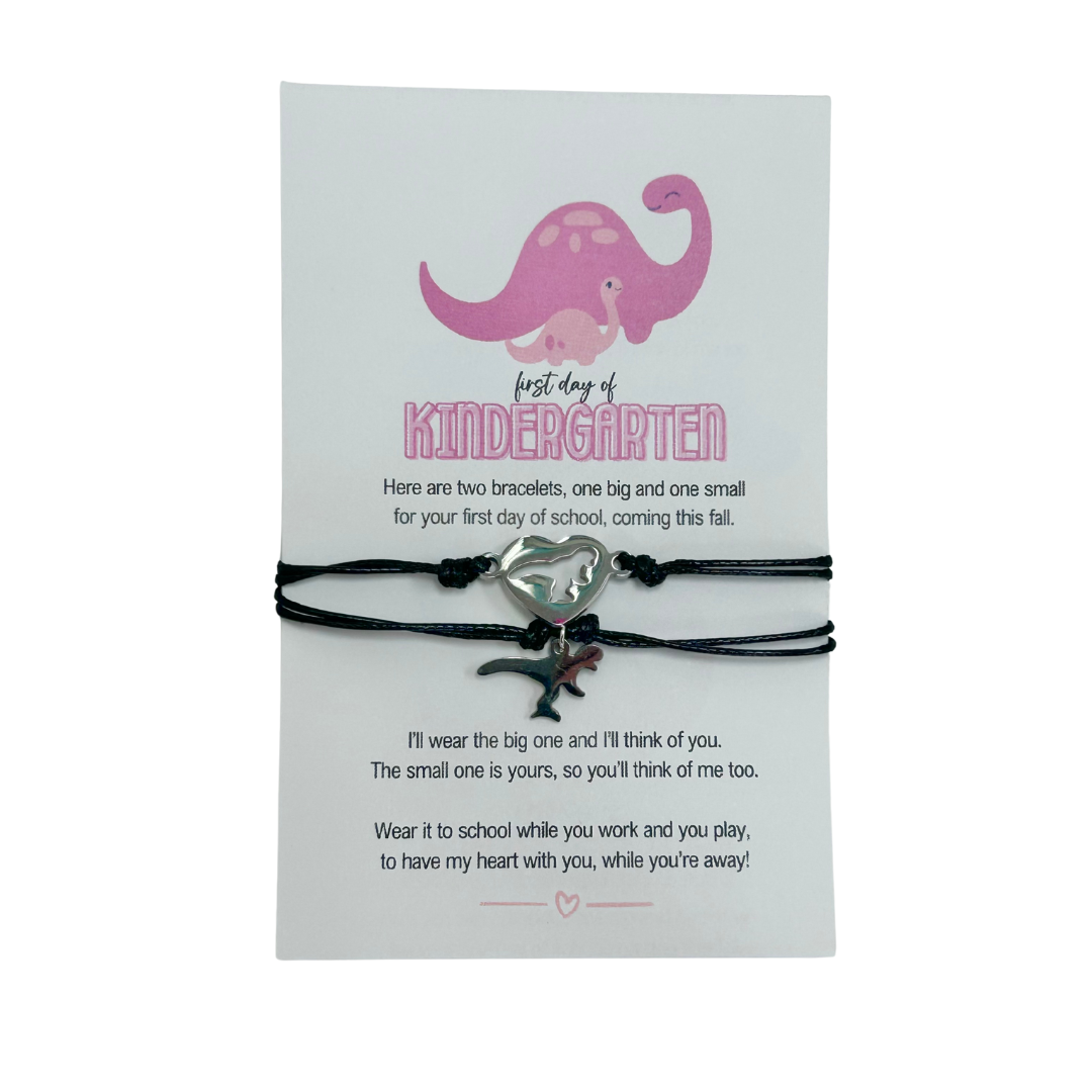 FIRST DAY OF SCHOOL BRACELETS - DINO