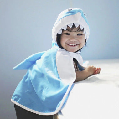 TODDLER SHARK CAPE