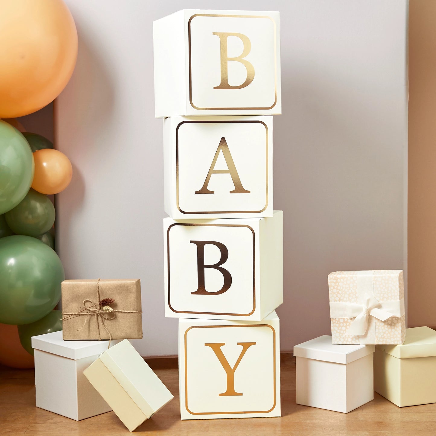 GOLD BABY BLOCKS