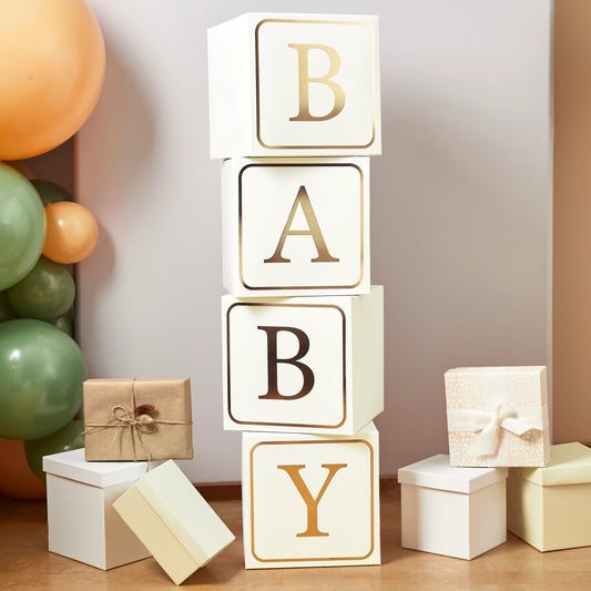 GOLD BABY BLOCKS