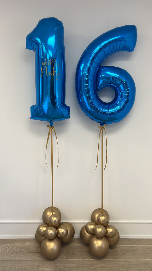 FOIL LETTERS + NUMBERS