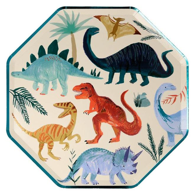 DINOSAUR KINGDOM LARGE PLATES