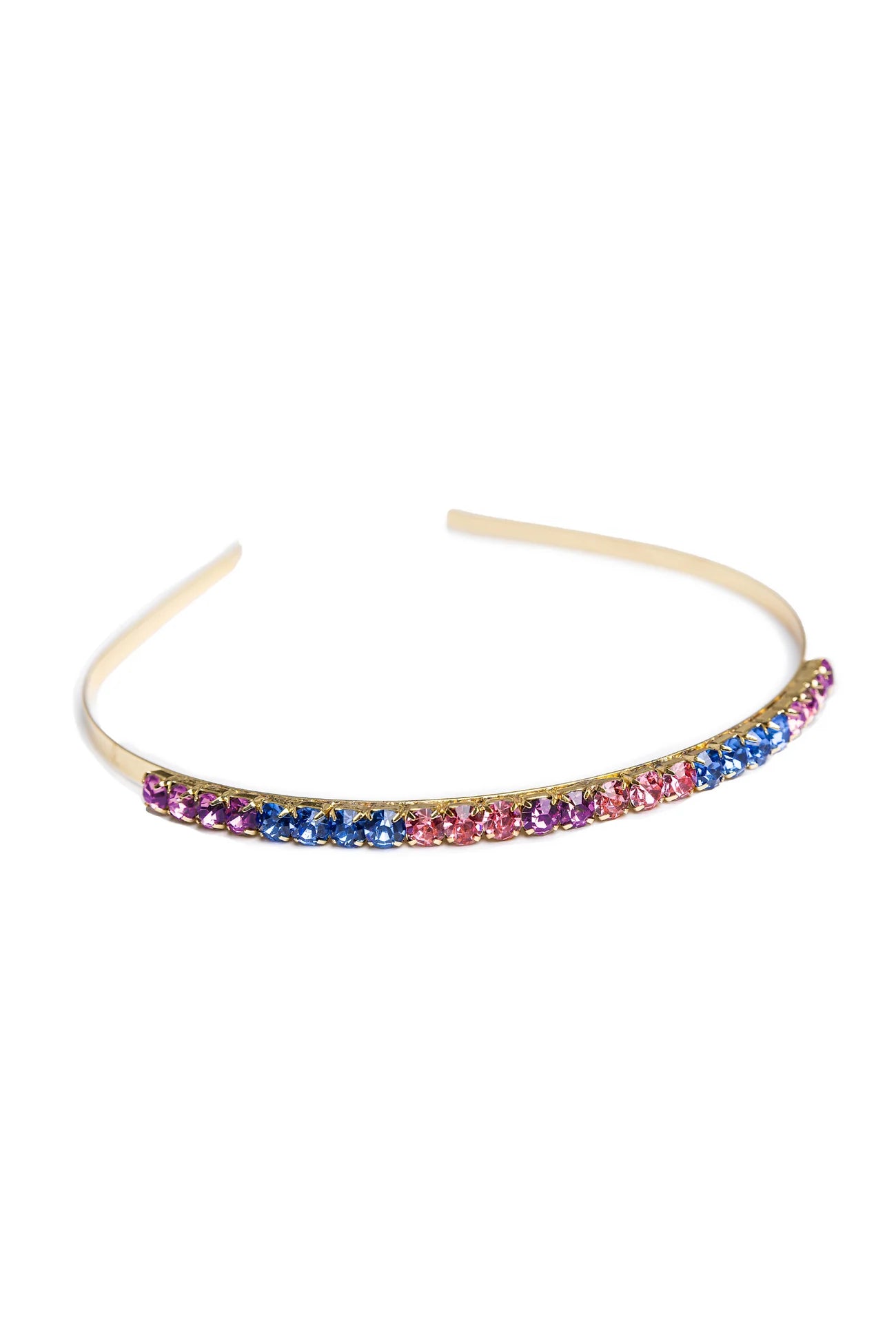 BOUTIQUE CHUNKY GEM MULTICOLOUR HEADBAND