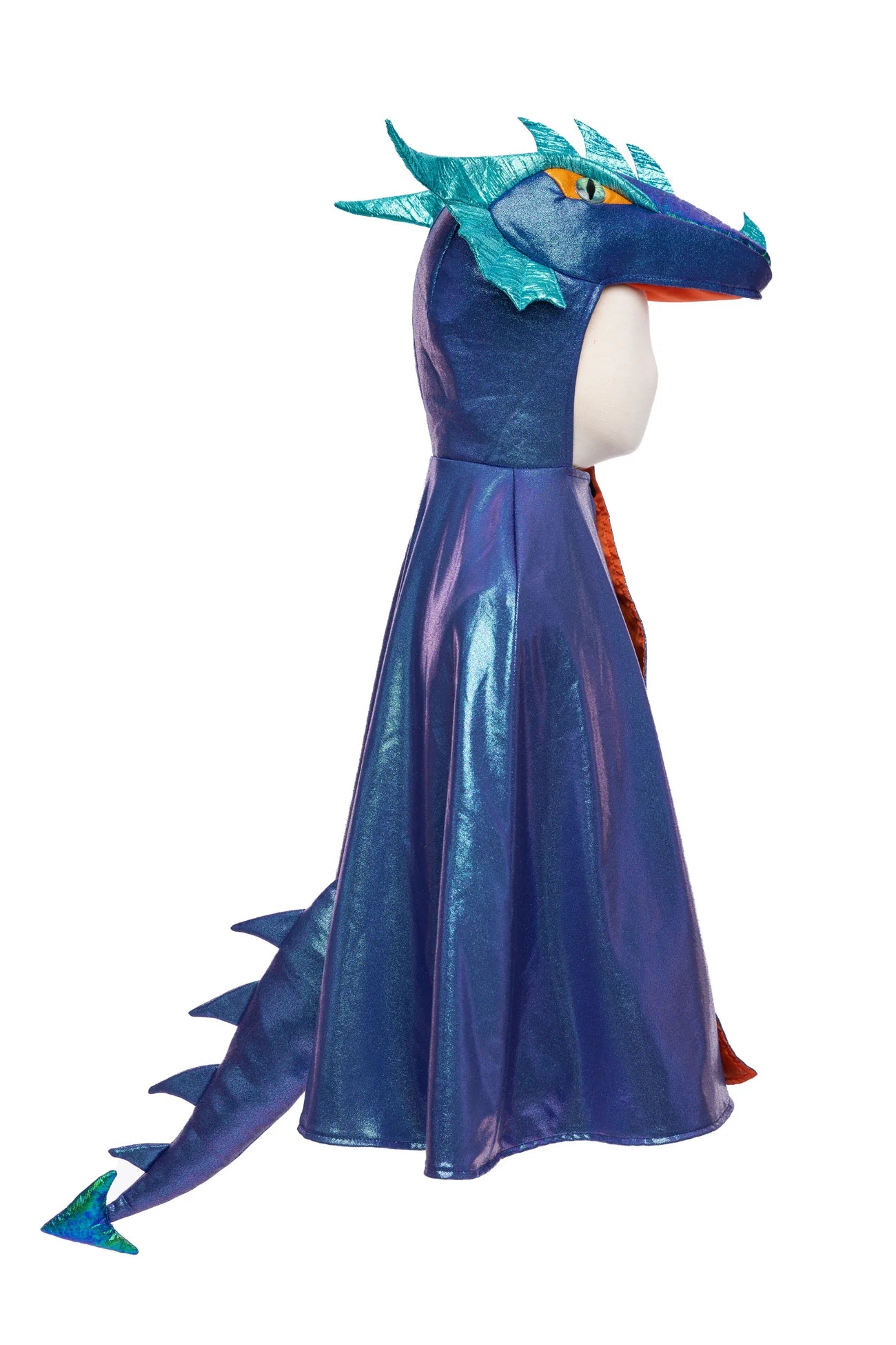 AZURE THE METALLIC DRAGON CAPE