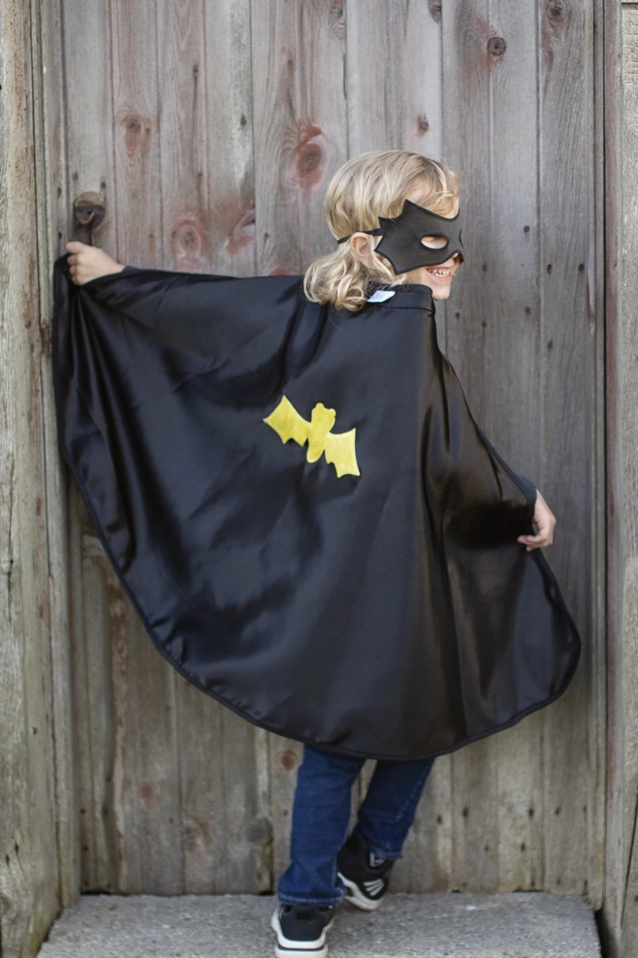 REVERSIBLE SPIDER/BAT CAPE