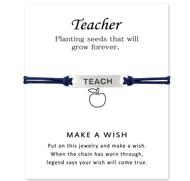 TEACHER'S WISH BRACELET