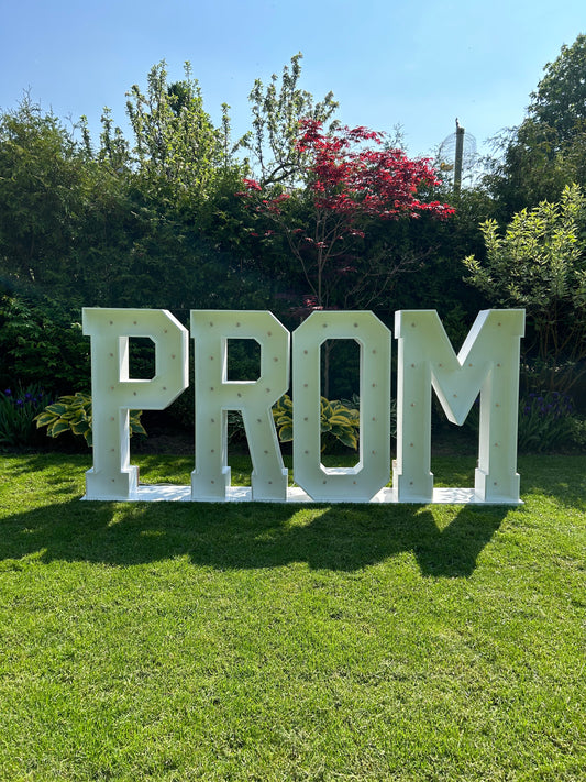 PROM MARQUEE LETTER RENTALS