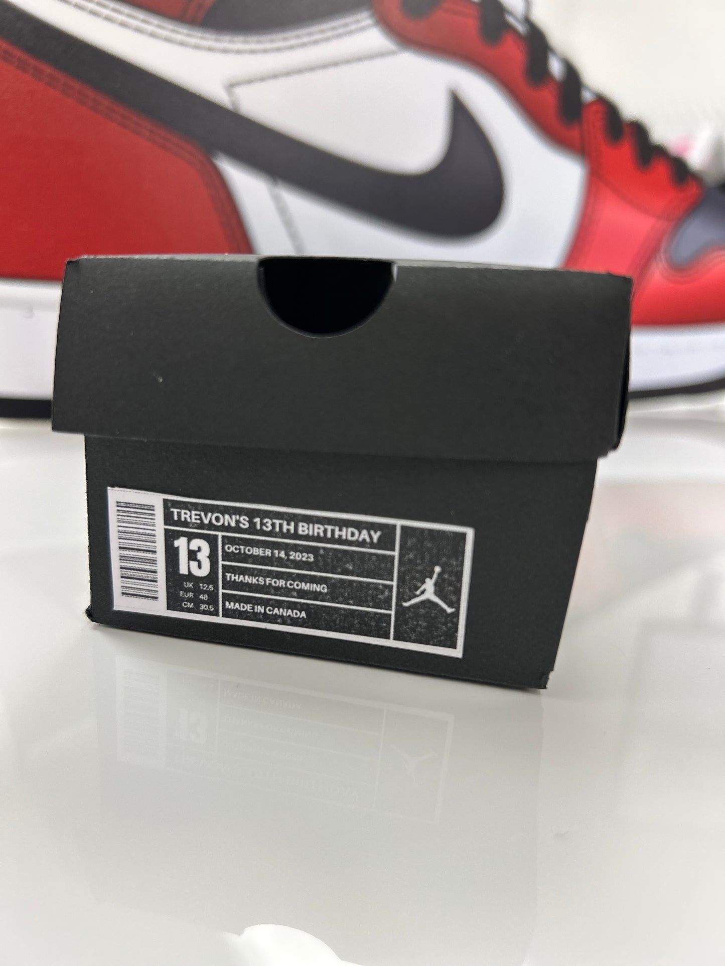 MINI SHOE BOX FAVOURS