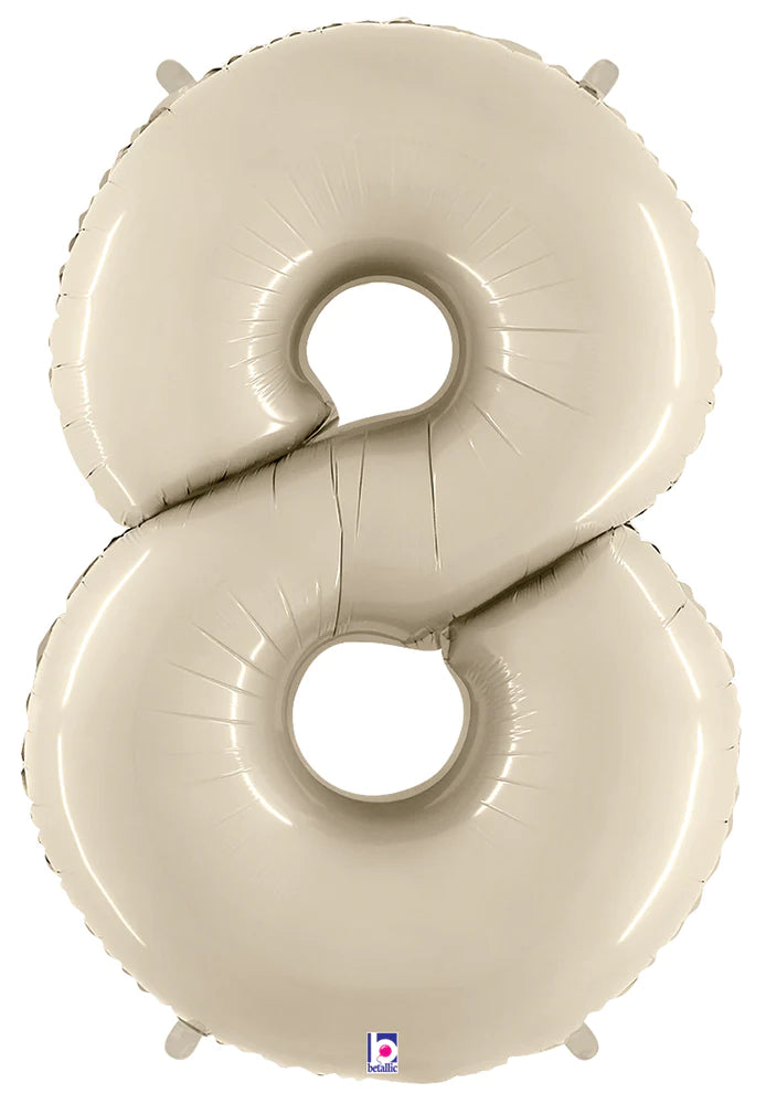 34" WHITE SAND FOIL NUMBERS