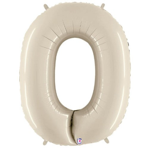 34" WHITE SAND FOIL NUMBERS