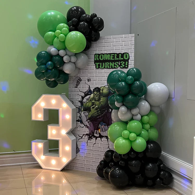 THEMED BACKDROPS + BALLOONS