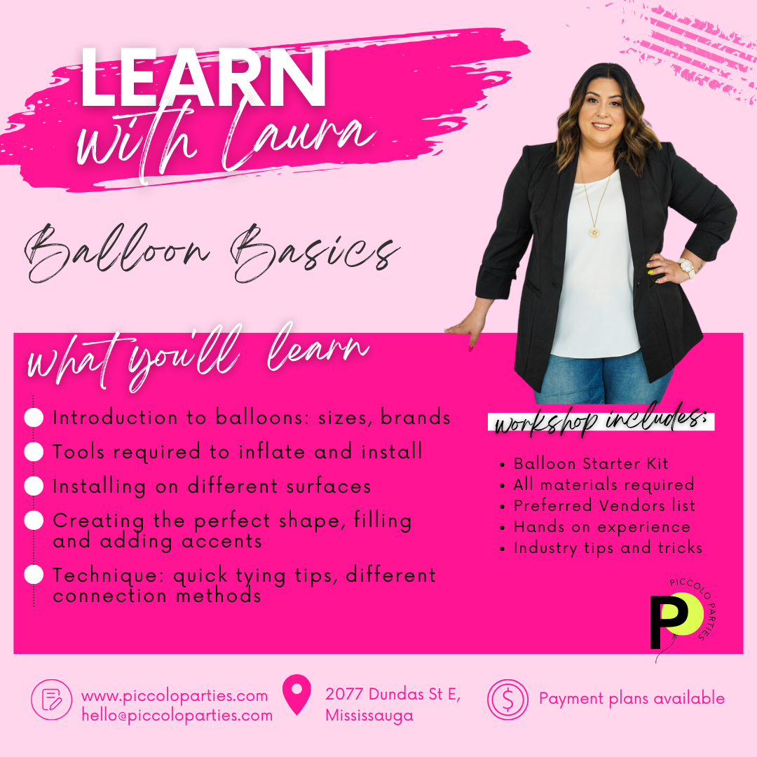 BALLOON BASICS WORKSHOP