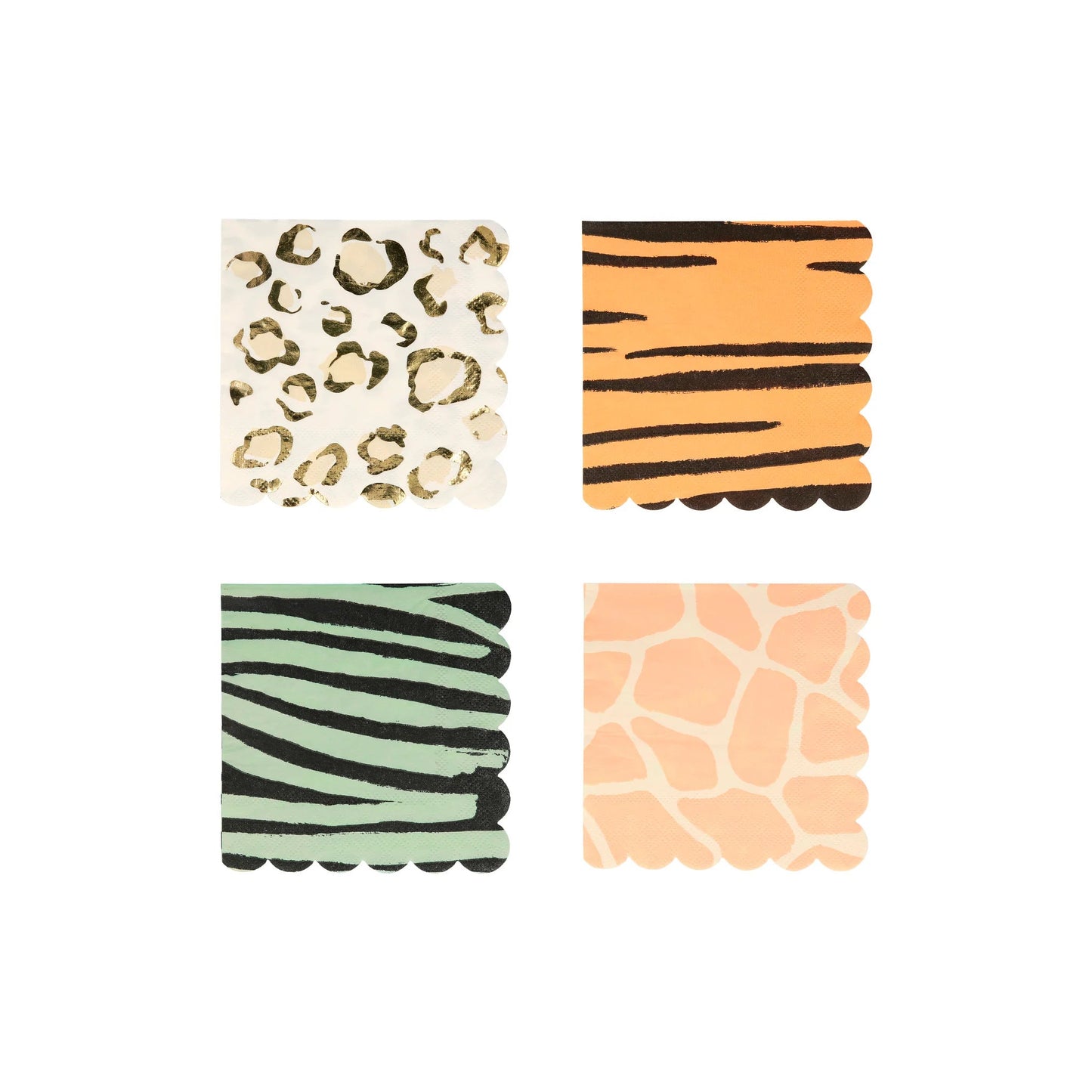SAFARI THEME SMALL NAPKINS