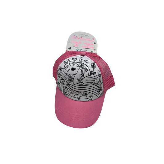 UNICORN COLOUR-IN BALL CAP