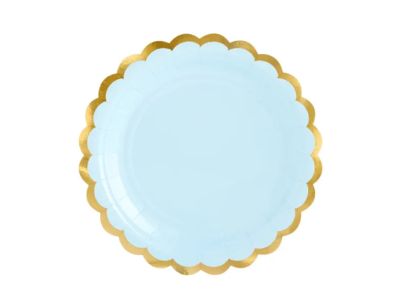 LIGHT BLUE PLATES
