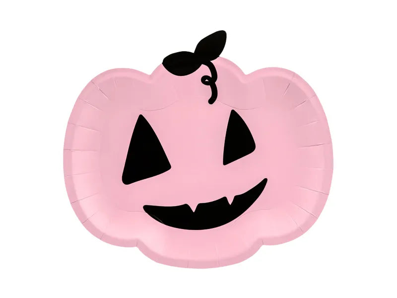 PINK PUMPKIN PLATES