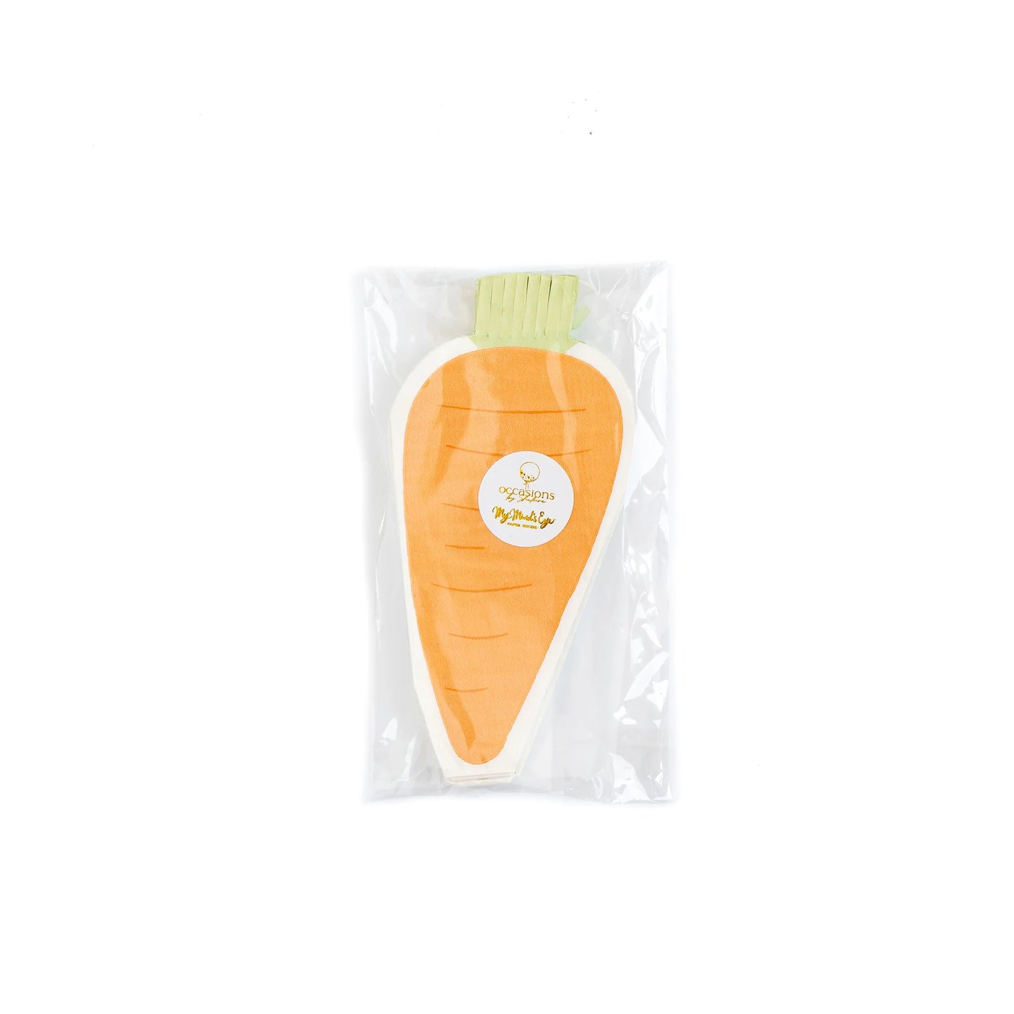 CARROT SHAPED NAPKINS