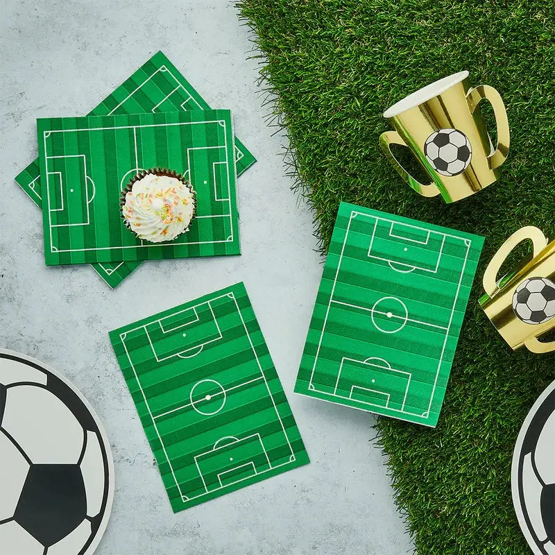 SOCCER PITCH NAPKINS