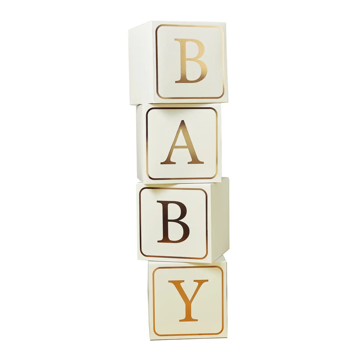 GOLD BABY BLOCKS