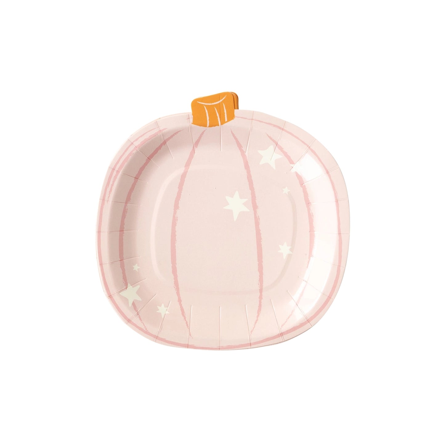 GHOUL GANG PUMPKIN SHAPED PLATE