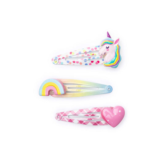 UNICORN CUTIE HAIRCKIPS | SET OF THREE