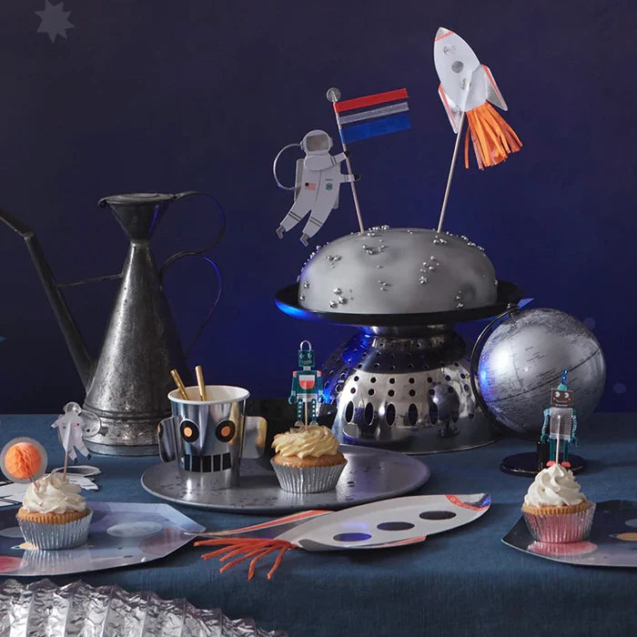SPACE DINNER PLATES