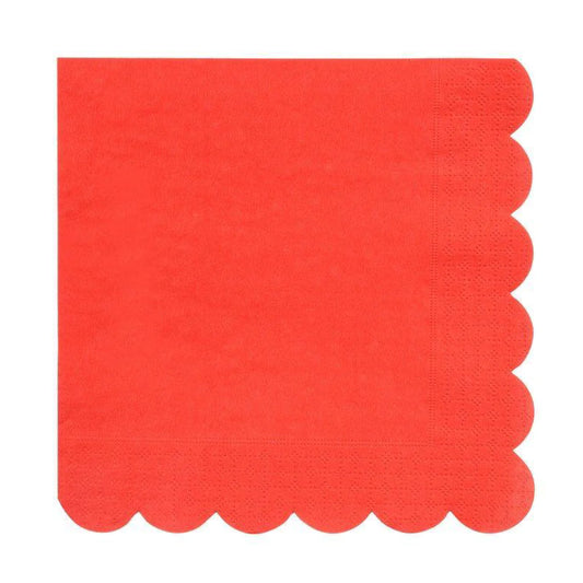 LARGE RED NAPKINS
