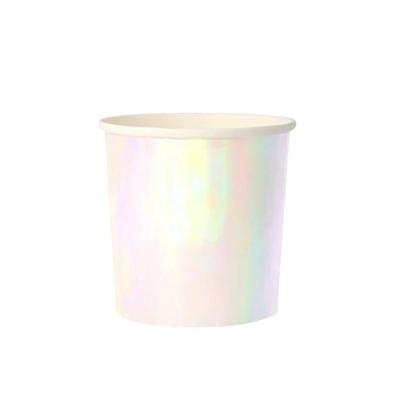 IRIDESCENT TUMBLER CUPS