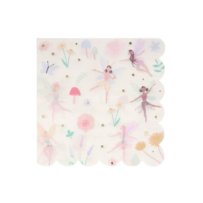 LARGE FAIRY NAPKINS
