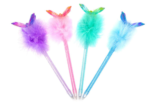 BUTTERFLY FLUFFY PENS