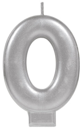 SILVER METALLIC CANDLE