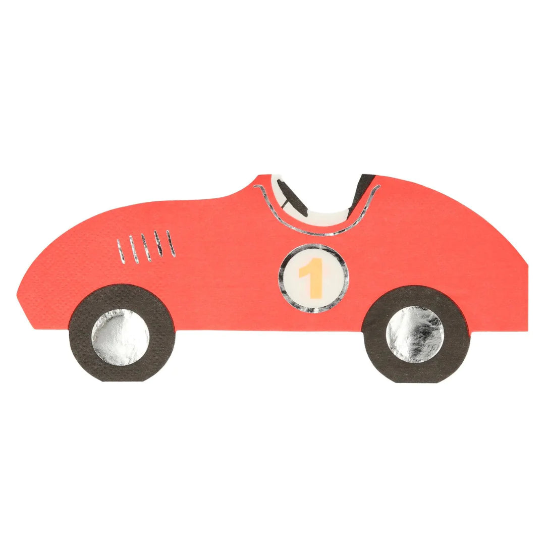RACE CAR NAPKINS