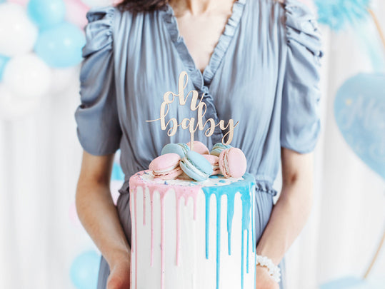 OH BABY CAKE TOPPER