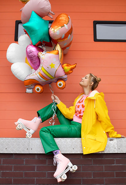 ROLLERSKATE FOIL BALLOON