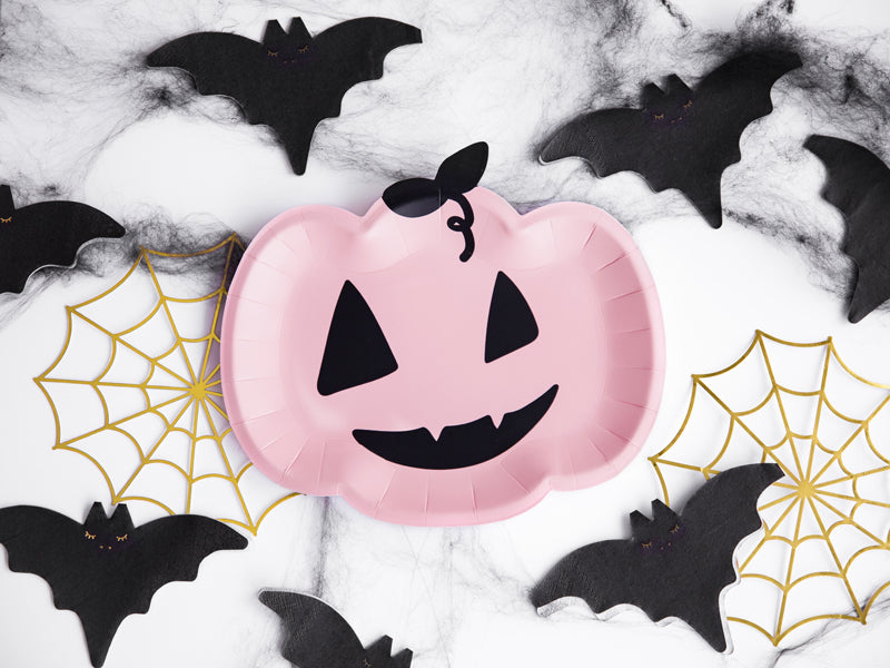 PINK PUMPKIN PLATES