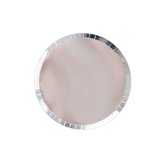 SHADES SILVER DESSERT PLATES