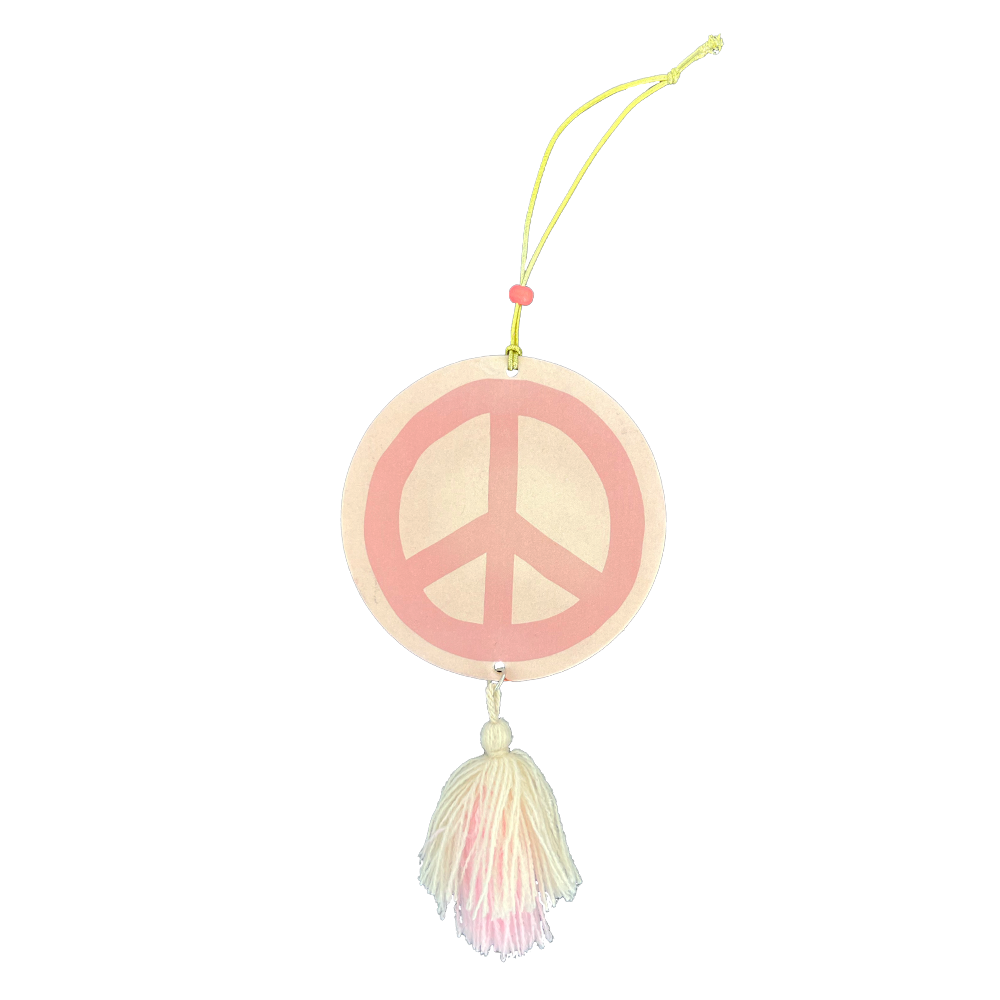 PEACE SIGN AIR FRESHENER