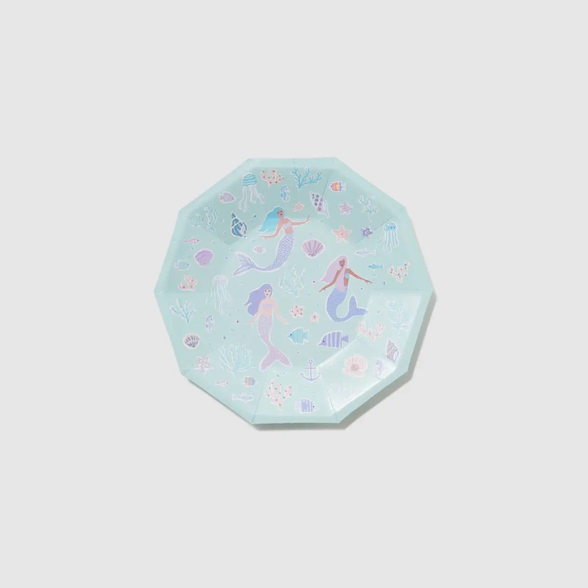 MERMAID SMALL PARTY PLATES